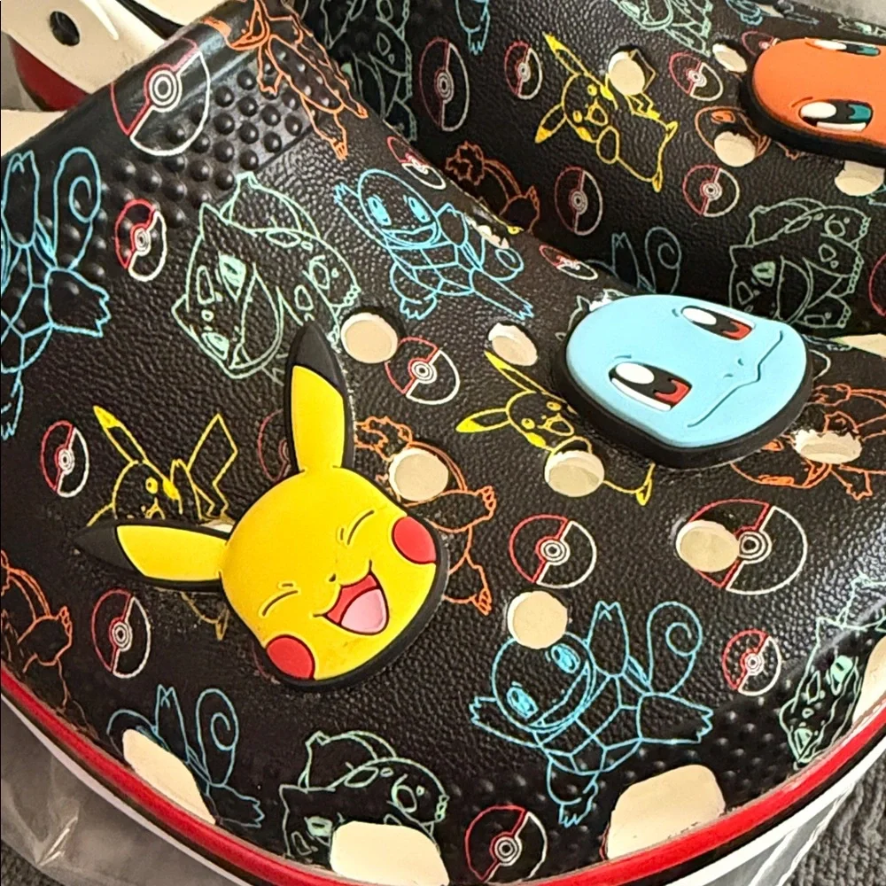 CROCS Kids Pokémon S - Black and Multicolor NWT - Picture 5 of 5